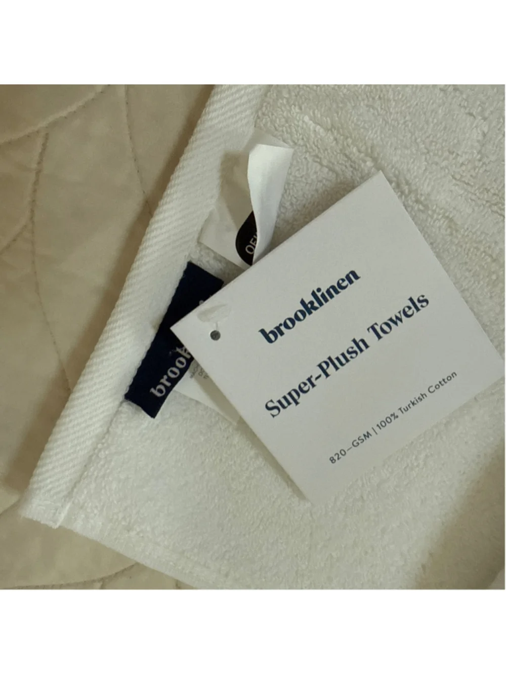 Alo Yacht Hand Towel — Brand New, Never Used Brooklinen Hand Towel One Size